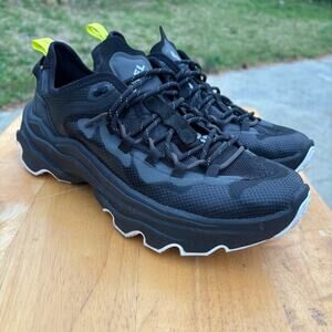 Sorel Men's Kinetic Breakthru Tech Lace Shoes Black Mens 8 NM4623-010